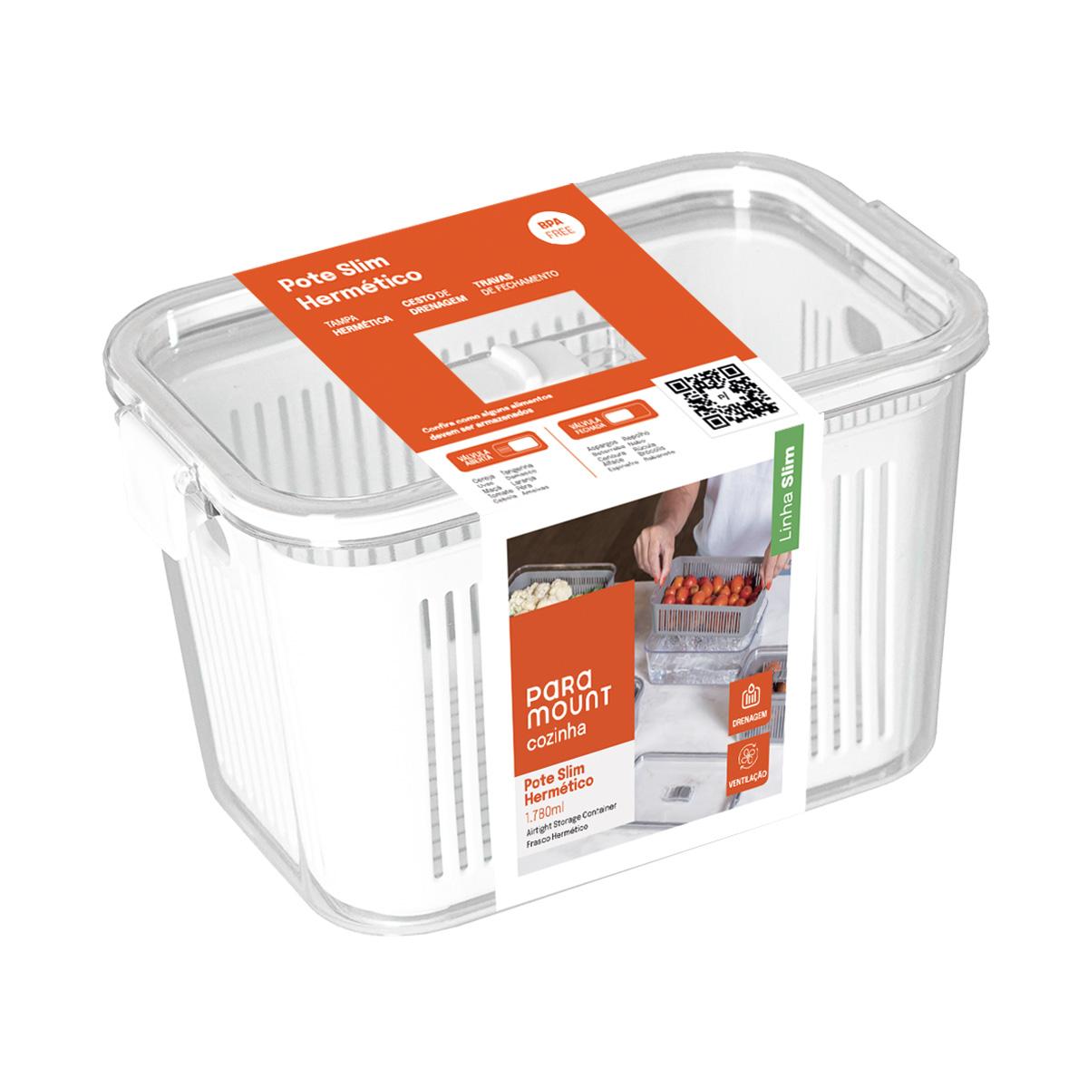 Pote Slim Multiuso 1.780 ml