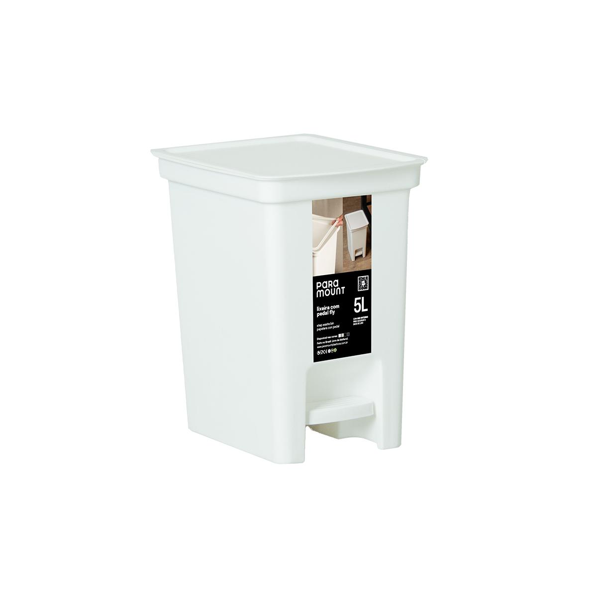 Lixeira com Pedal 5 L