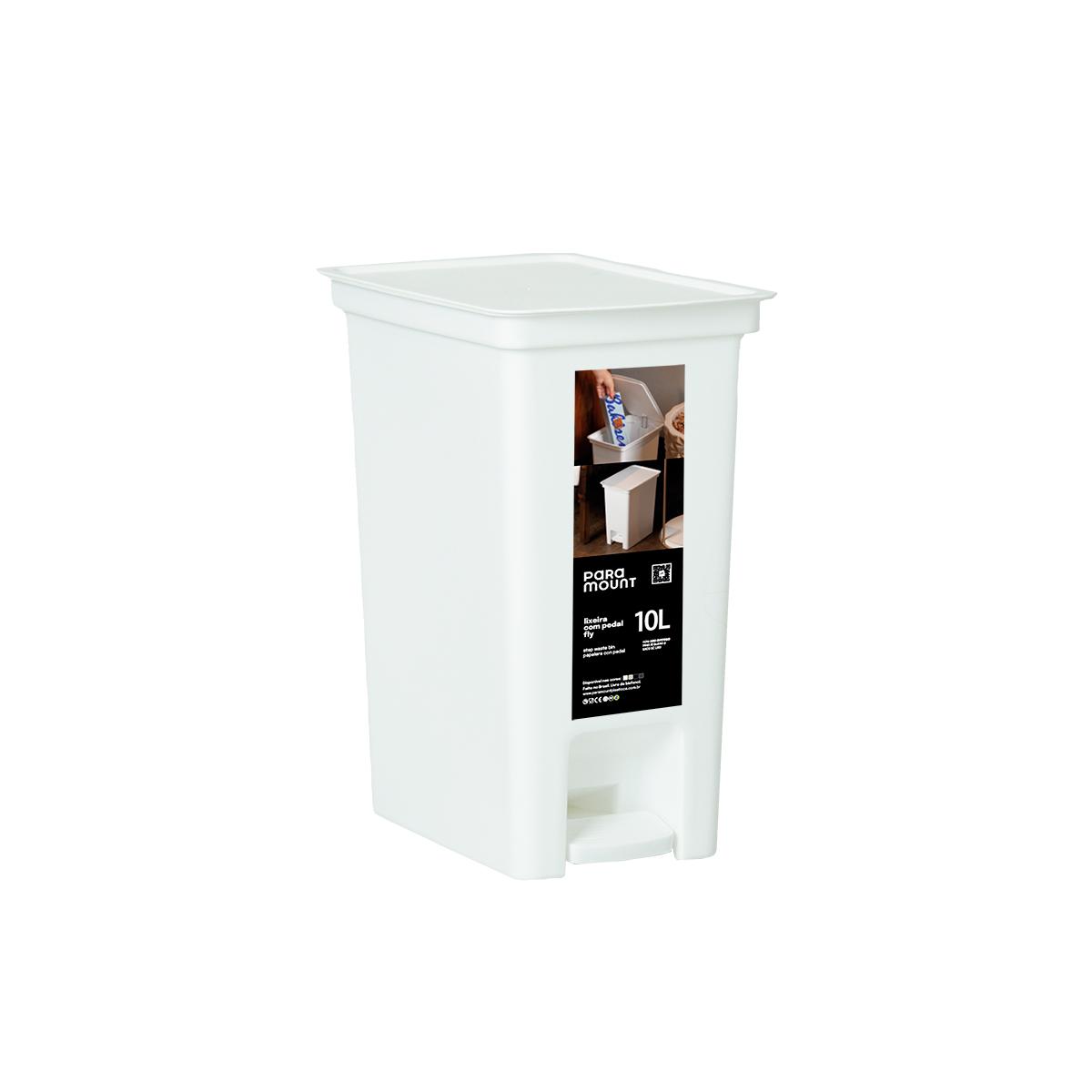 Lixeira com Pedal 10 L