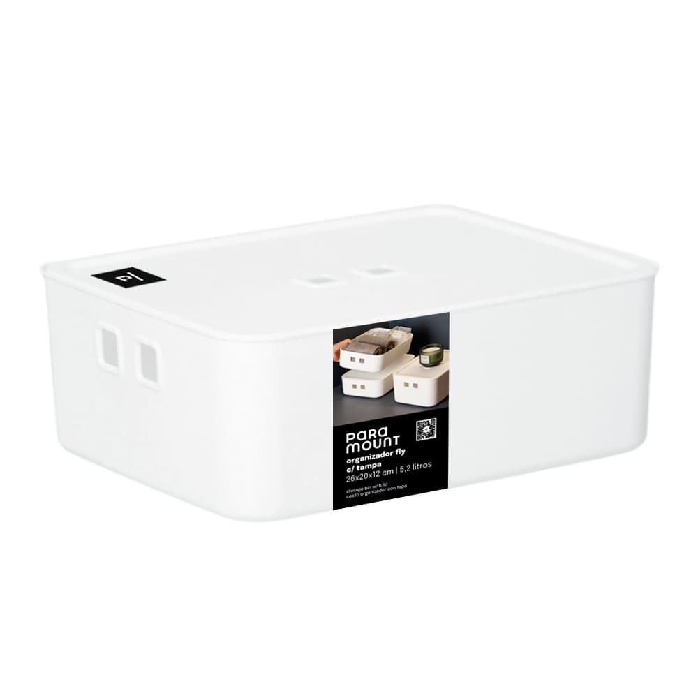Organizador com Tampa Fly 5,2 L