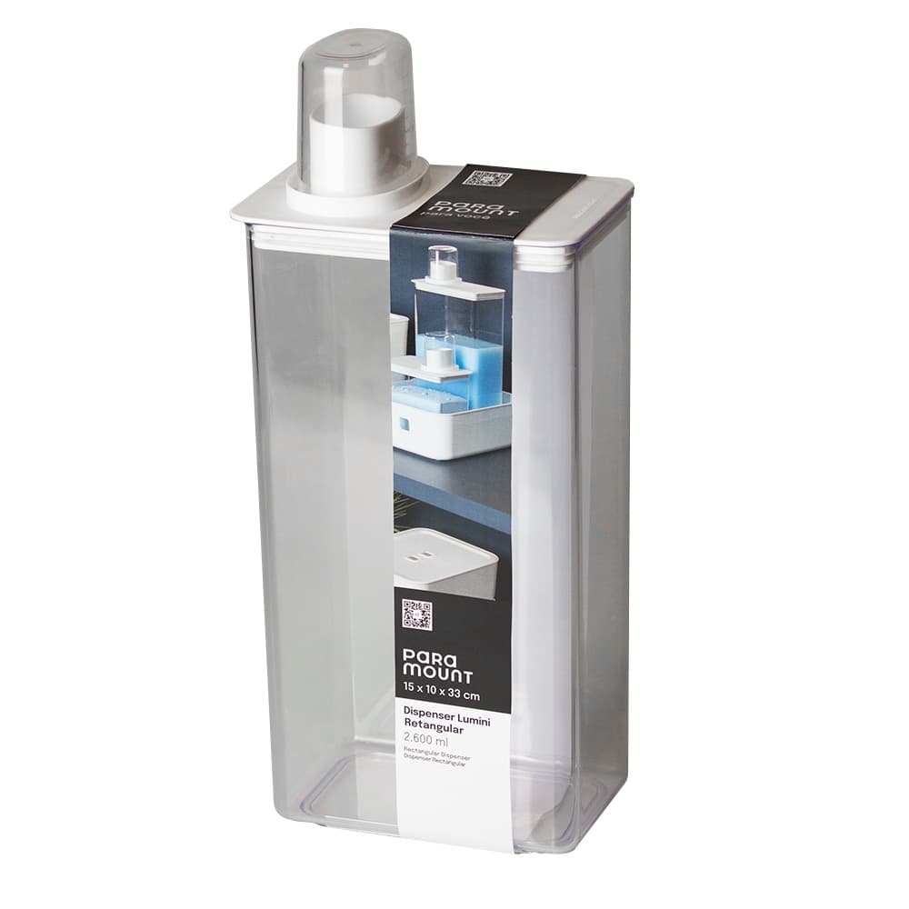 Dispenser Lumini Retangular 2.600 ml