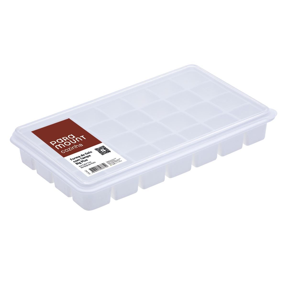 Forma de Gelo com Tampa Big Plus