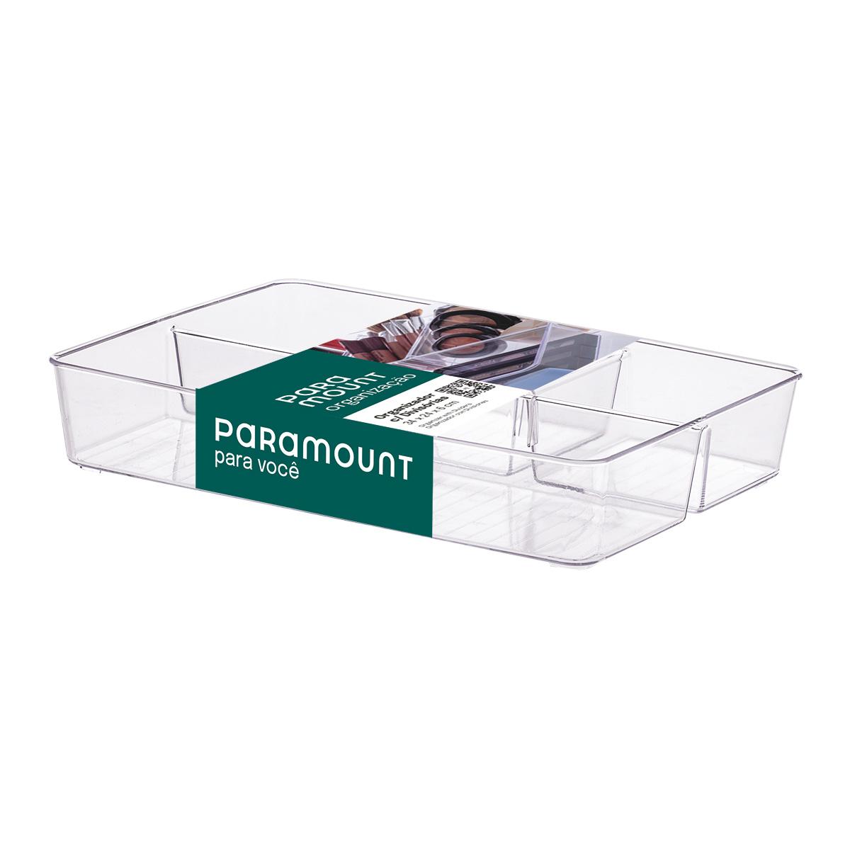 Organizador Diamond com Divisórias 34 x 24 x 6 cm