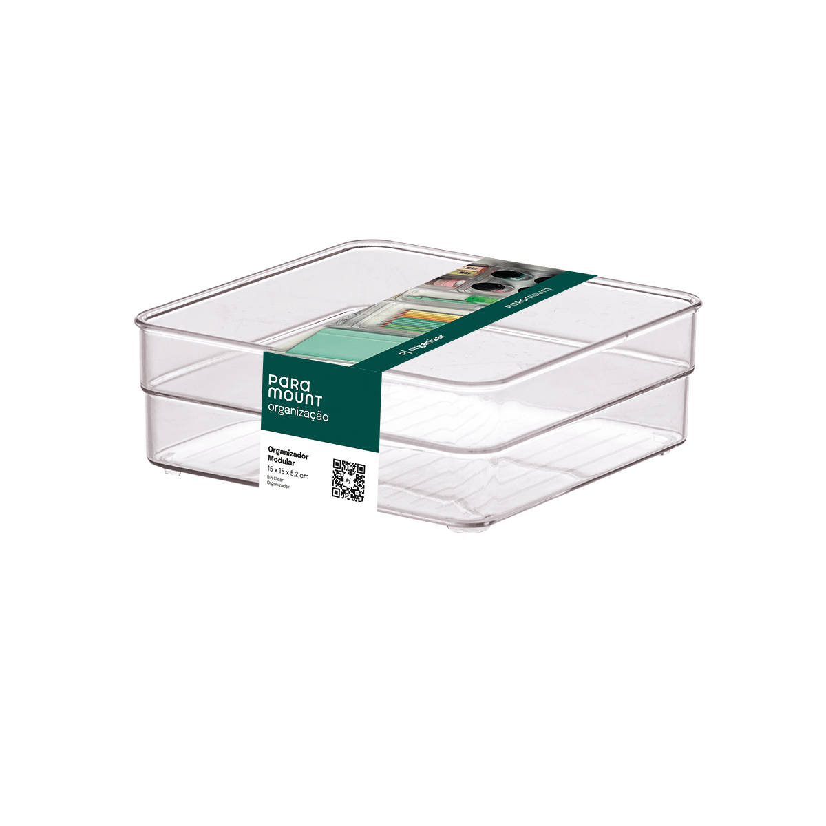 Organizador Diamond 15 x 15 x 5,2 cm