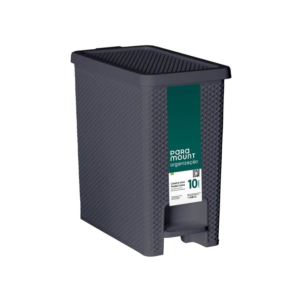 Lixeira Línea com Pedal 10 L