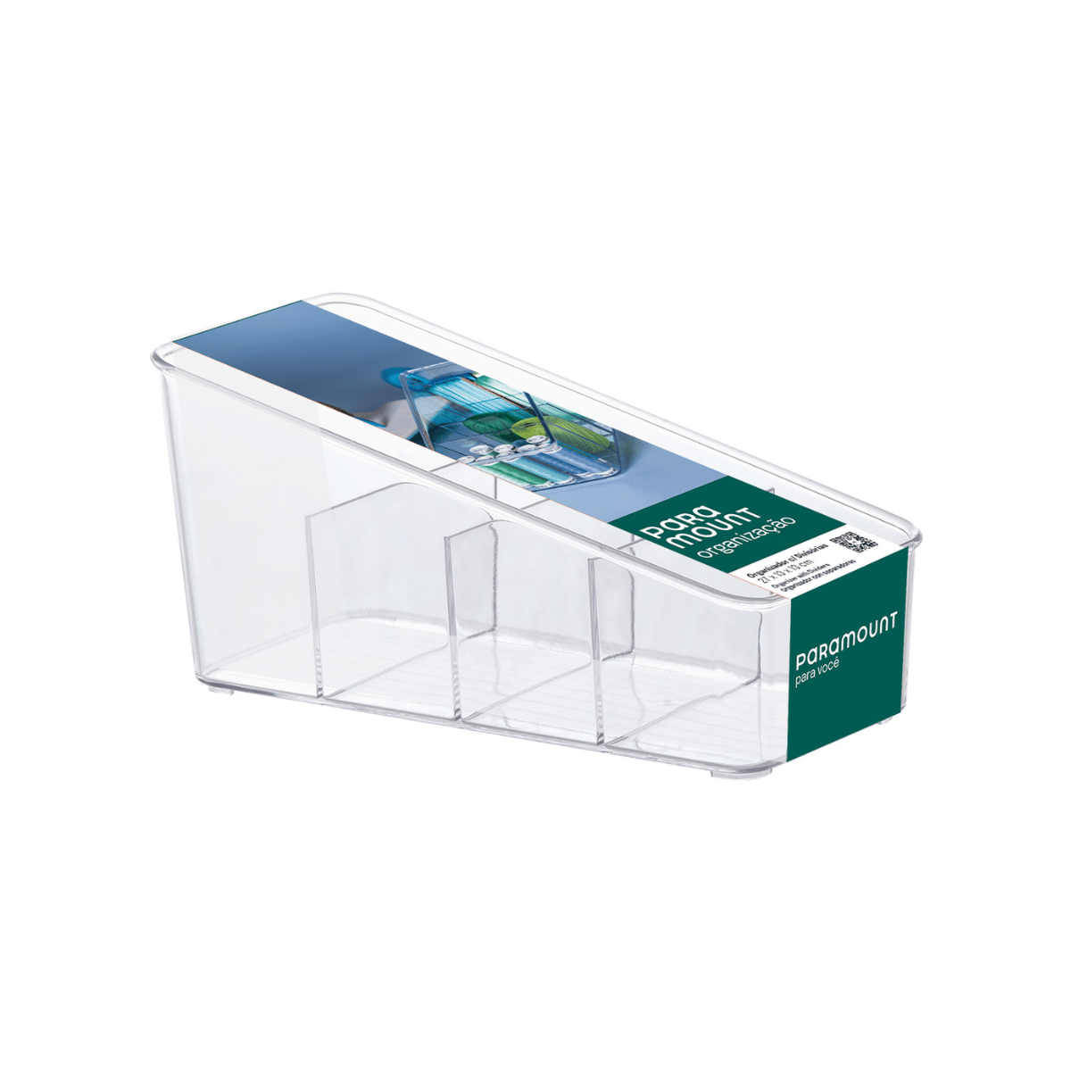 Organizador Diamond com Divisórias 27 x 13 x 13 cm